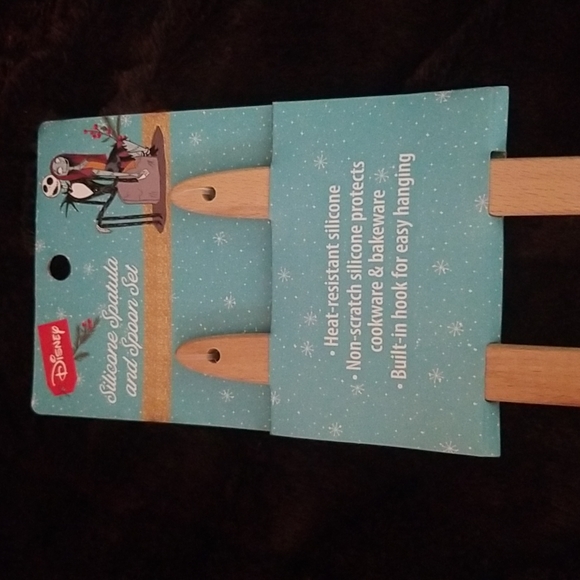 Disney Nightmare before Christmas 2pack Silicone Spatula & spoon set New - Picture 2 of 7